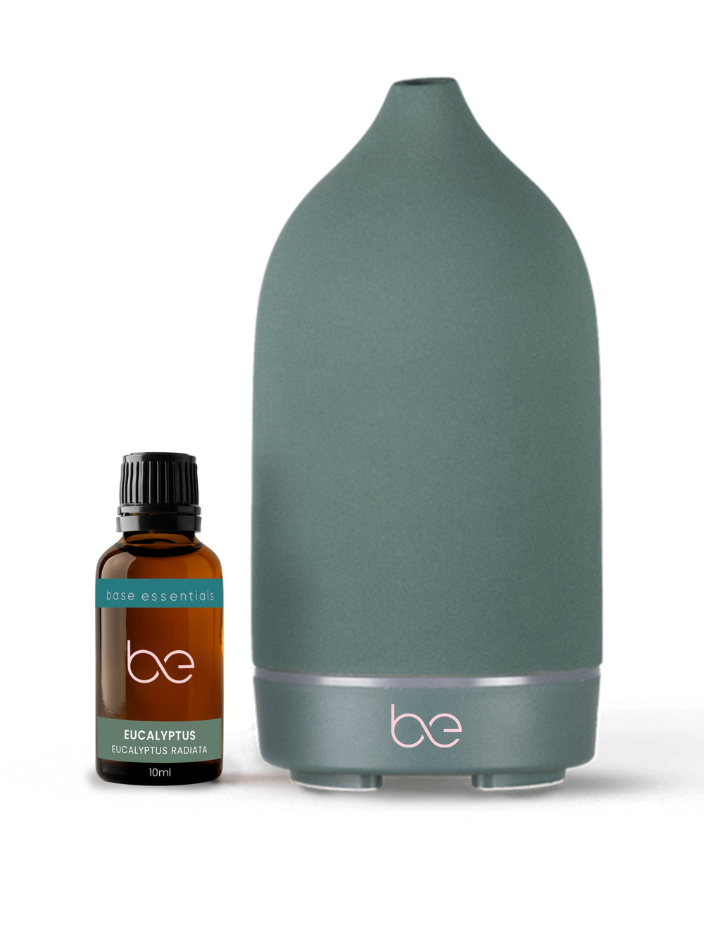 Base Essentials Diffuser Sea Green Premium Ultrasonic Ceramic Essential Oil Diffuser
