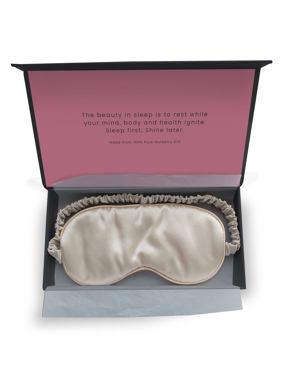 Base Essentials Fragrance Oil Be Sleepy Pure Silk Eye Mask & Essential Oil Kit