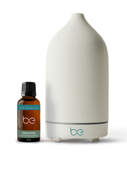 Ultrasonic Ceramic Essential Oil Diffuser | Base Essentials