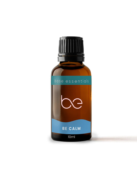 Base Essentials Blended Oil Be Calm Pure Essential Oil Blend, Organic 10ml