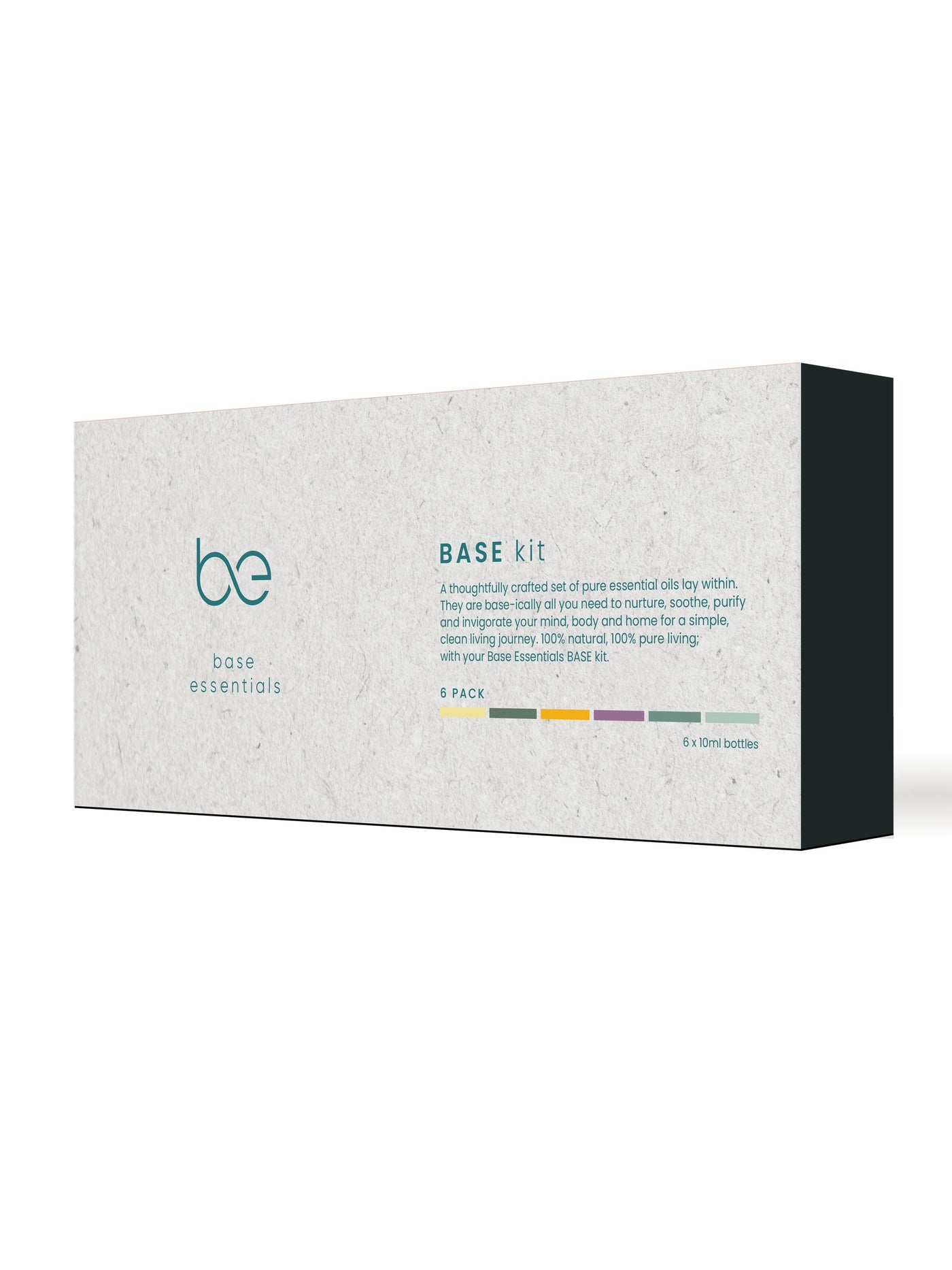 Base Essentials Multipack Single Oils BASE Kit, Pure Essential Oils, Organic 6 x 10ml