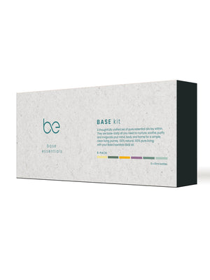 Base Essentials Multipack Single Oils BASE Kit, Pure Essential Oils, Organic 6 x 10ml